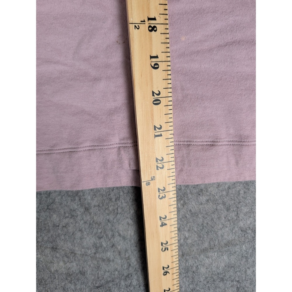 The North Face Womens Long Sleeve Pocket T-Shirt Mauve Pink Crew Neck 3764 - Picture 7 of 9